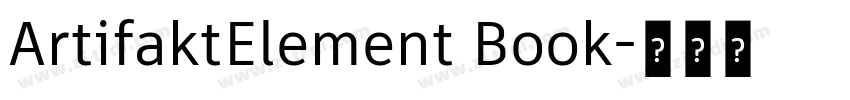 ArtifaktElement Book字体转换 ArtifaktElement Book字体转换